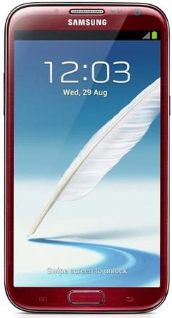 Смартфон Samsung Galaxy Note 2 GT-N7100 Red - Малоярославец