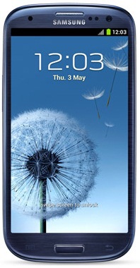 Смартфон Samsung Galaxy S3 GT-I9300 16Gb Pebble blue - Малоярославец