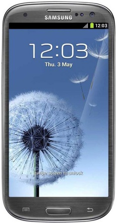 Смартфон Samsung Galaxy S3 GT-I9300 16Gb Titanium grey - Малоярославец